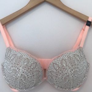 NWT dream angel coconut white bra